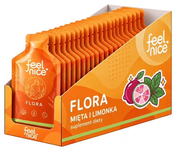 Kartonik Feel Nice Flora z saszetkami
